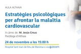 Aula Althaia de Cardiologia: Estratègies psicològiques per afrontar la malaltia cardiovascular