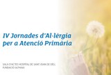 IV Jornades d'Al·lèrgia per a Atenció Primària