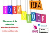 Paradeta solidària a la Fira Fora Stocks