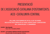 Presentació de l'Associació Catalana d'Ostomitzats ACO - Catalunya Central