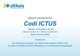 Sessió informativa sobre el codi ICTUS