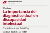 Webinar ‘La importancia del diagnóstico dual en discapacidad intelectual’