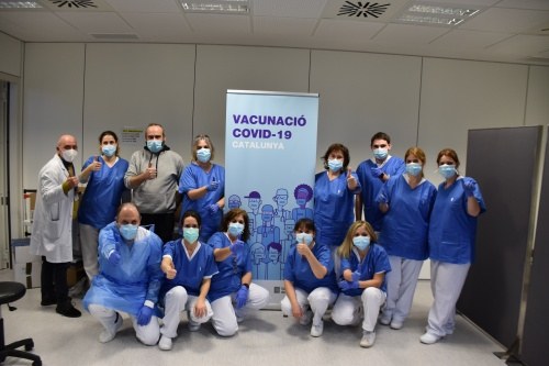 1.852 professionals d’Althaia es vacunen contra la covid-1