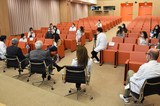 L’acte de comiat dels residents d’Althaia esdevé un reconeixement a la seva tasca durant la crisi de la Covid-19 L’acte de comiat dels residents d’Althaia esdevé un reconeixement a la seva tasca durant la crisi de la Covid-19