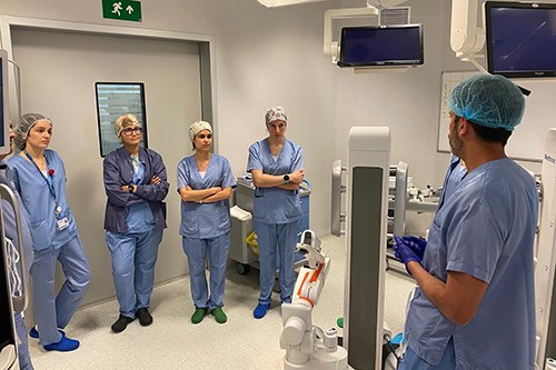 Althaia impulsa un programa formatiu en cirurgia robòtica pioner per a residents