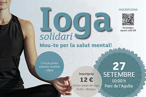 Aquest dissabte, sessió solidària de ioga al Parc de l’Agulla en benefici de Salut Mental d’Althaia