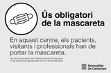 El Govern estableix l’obligatorietat de la mascareta en els centres sanitaris i residencials