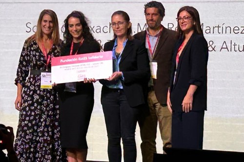 El Servei d’Otorrinolaringologia d’Althaia rep un dels premis ORL Fundación GAES Solidaria en el marc del congrés nacional de la Sociedad Española de Otorrinolaringología y Cirugía de Cabeza y Cuello