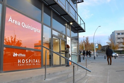 L’Hospital Sant Joan de Déu obre una nova entrada a la planta -3 per accedir directament a l’àrea quirúrgica