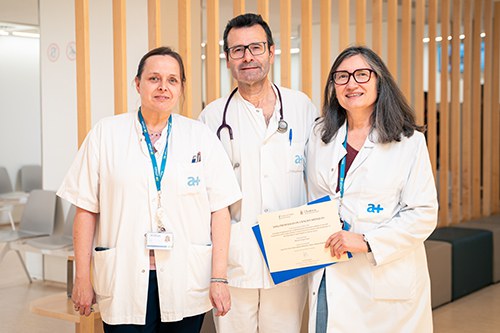 La Vigília de Sant Lluc guardona el Dr. Manuel Crespo