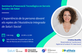 Nous seminaris d'innovació tecnològica en serveis socials i de salut assistencials de la Càtedra TIC Salut Social a Manresa